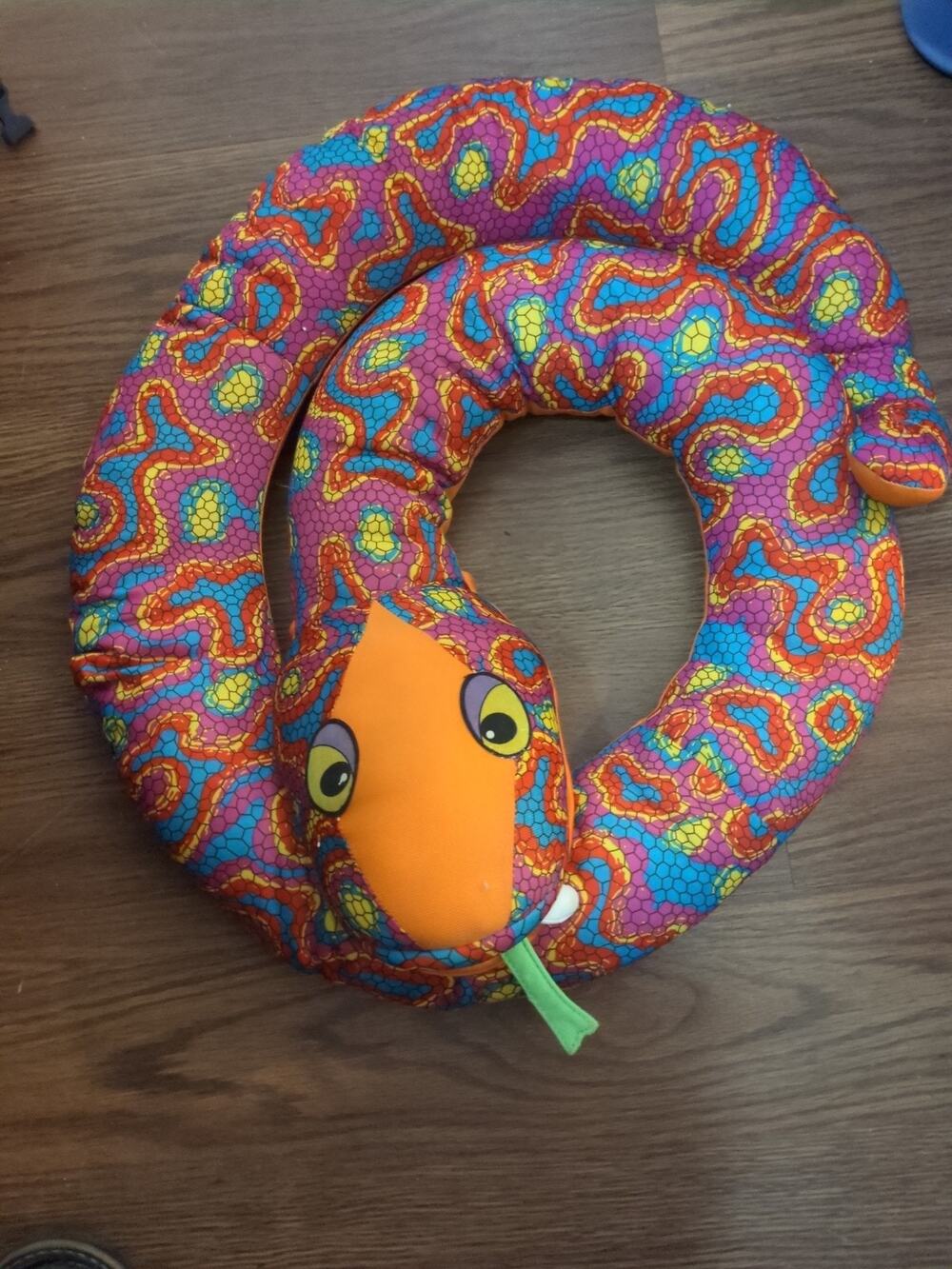 NOSTALGIC WILY WILLY WRESTLER 50" 1991 PLAYSKOOL BABY NURSERY RATTLESNAKE PUPPET